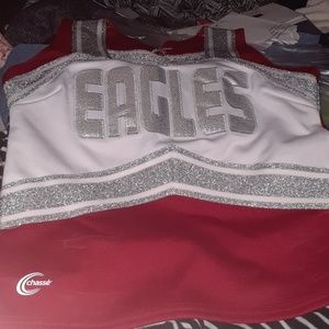 New Chasse' Eagles cheerleading performance tank